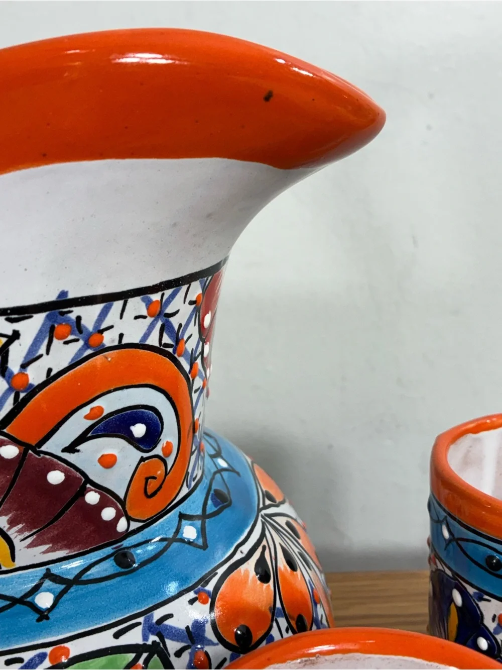 Talavera bright orange